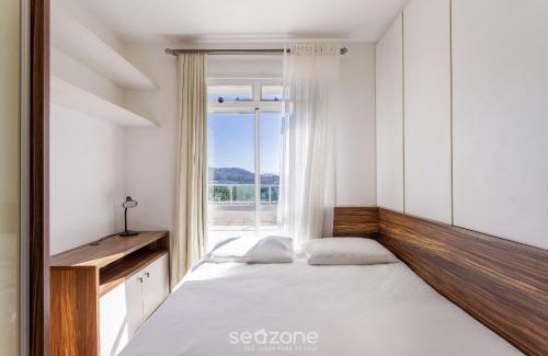 Florianopolis Apartment | Apt with Charming Sea View in Itacorubi CMR204