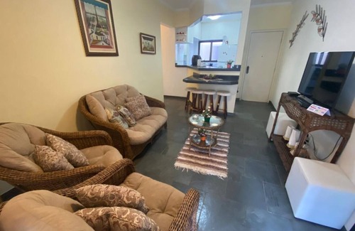 Praia da Enseada House | Apt. with swimming pool, 200m from Enseada-Ubatuba Beach- for 8 people