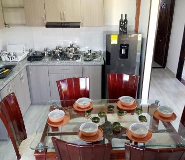 Villa de Leyva Apartment | Apto 205 Apartahotel Los Pinos