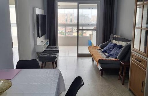Centro Apartment | Apto. a 40m da praia - Itanhaém.