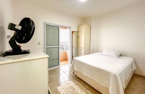Real Apartment | Apto a beira mar com Wi-Fi na Praia Jardim Real/SP