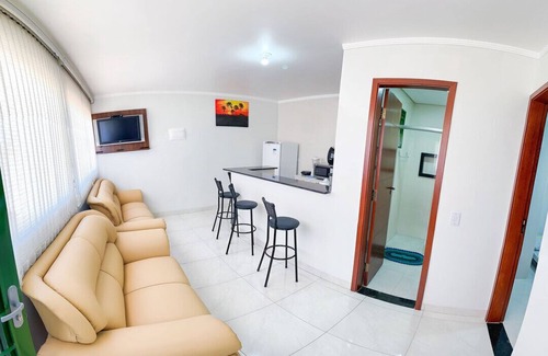 Monte Castelo Apartment | Apto Aconchegante c Wi-Fi, Churrasq e Pet Friendly