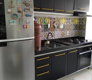 Sao Jose de Ribamar Apartment | Apto com vista para o mar e com piscina a 1 km da praia do Aracagy e 4 km da Litorânea