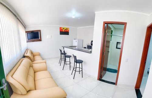 Monte Castelo Apartment | Apto com Wi-Fi e churrasqueira em Campo Grande MS