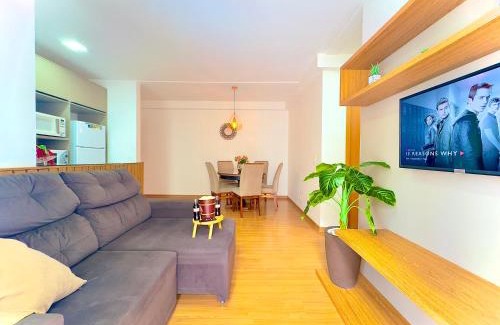 Barra Velha Apartment | Apto completo com VISTA MAR em CONDOMINIO RESORT FRENTE MAR em Barra Velha 2 quartos AR CONDICIONADO CHURRASQUEIRA privativa Cozinha Completa PISCINA vaga de Garagem - VIL3