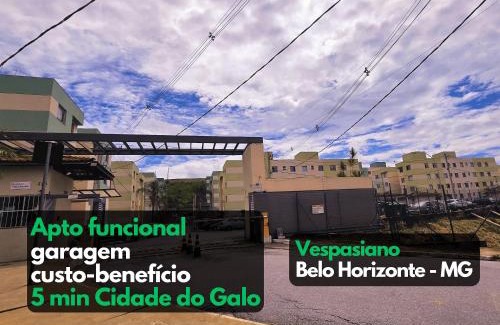 Vespasiano Apartment | Apto confortável 2 quartos garagem Vespasiano BH