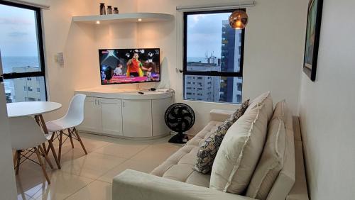 Pina Apartment | Apto de frente para o Mar, Piscina na cobertura