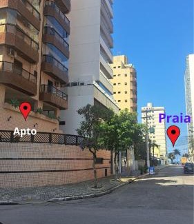 Caicara Apartment | Apto pé na areia da Praia Caiçara, check-in flexível Até 6 pessoas