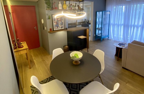 Vila Jardim Apartment | Apto Smart Sofisticado e Elegante em Condomínio Fechado com Infra. Aceita Pet