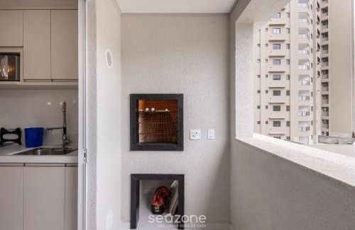 Tabuleiro dos Oliveiras Apartment | Apto Vista Mar c/churrasq. em Itapema SBN0705