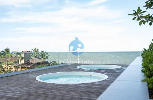 Itacolomi Apartment | Aptos Pé na Areia Vista Mar Condomínio Resort Completo com Piscina borda Infinita, Beach Tennis, Academia, Sala de Jogos, Brinquedoteca, Playground e Portaria 24H 3 Quartos com Ar-Condicionado, Churrasqueira Privativa Reserve Agora e Viva essa Experiência