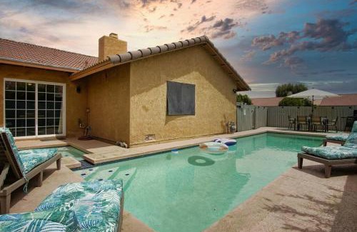 Indio House | Aqua Aura ※ Desert Retreat With Pool by Coachella