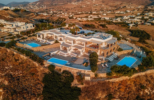 Parasporos Villa | AQUA retreat in Paros with private pool, stunning sea view, near sandy beaches