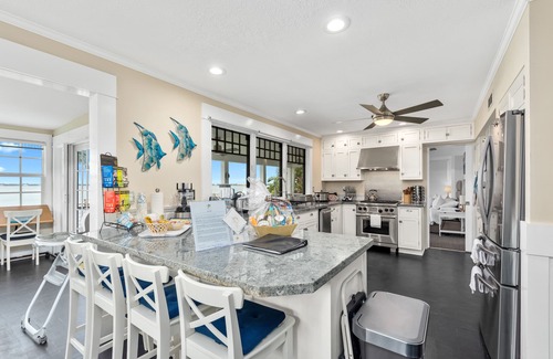 Stuart House | Aquarius Resort: 2 Side-by-side beach houses! 2 pools, 2 spas, 2 docks, & more!