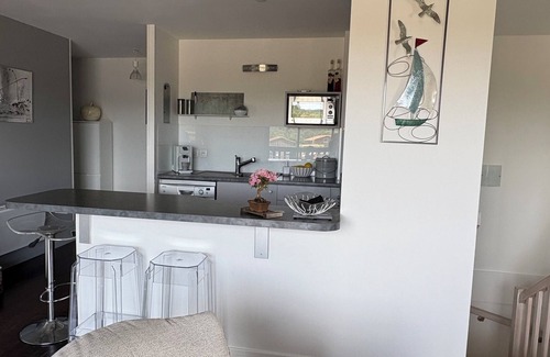 La Teste-de-Buch Apartment | Arcachon near. superb contemporary T3 facing the oyster port of La Teste.