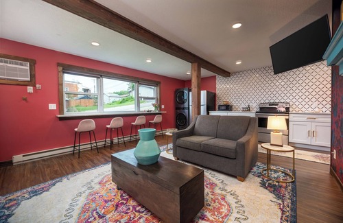 Prescott Condo | Arcade + Rooftop | Game Room | Walkable Downtown Stay with Extras