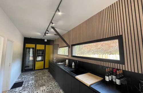 Gonneville-sur-Mer House | Architect-designed villa, heated pool, 2 minutes from the sea in HOULGATE