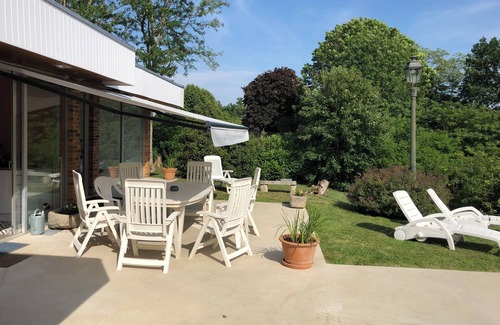 Manneville-sur-Risle House | ARCHITECT HOUSE 1975 renovated with swimming pools on 6000 m2 near HONFLEUR