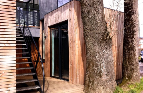 Lion d'Or - Gilarderie Apartment | Architect house 'OAK' for 2 persons, quiet, close to transport.