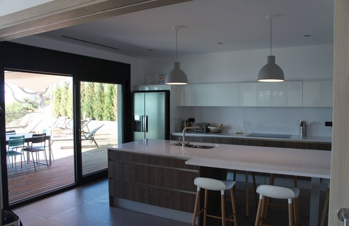 Tamariu Villa | Architect's villa 330m2, air-conditioned. 180° sea view, infinity pool.