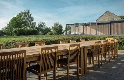 Borlon House | Ardennes holiday home with seasonal private pool & sauna