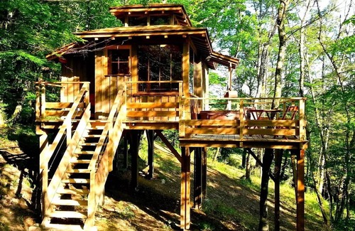 Estipouy House | Area of Escapa * - Private cabin and jacuzzi 6 persons