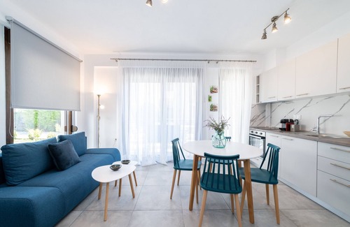 Paralia Ofryniou Villa | Argilos & Argilos Residential Complexes-Three - Bedroom Triplex with Garden