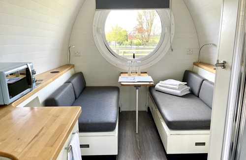 Brightlingsea Cottage | Armadilla 1 at Lee Wick Farm - cozy glamping for 2 adults with optional hot tub
