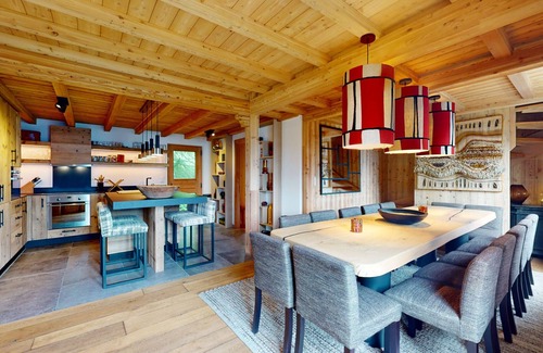 Heremence Ski Chalet | Arnold LUXE & COSY chalet 12 personnes Les Masses