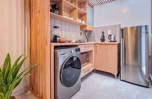 Benito Juarez Apartment | Art-Filled Apartment with Terraces, Downtown & Garden
