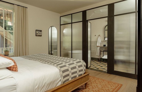 Fishtown House | Artfully Designed Suite with Lounge & King Bed