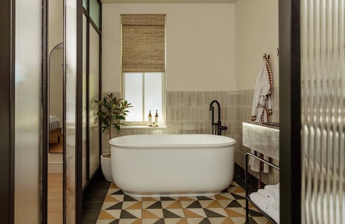 Fishtown House | Artfully Designed Suite with Lounge & King Bed