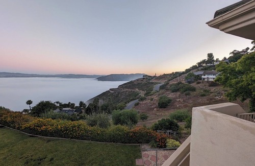 Fallbrook House | Artist-Designed Mountain-top Retreat with View, Garden, Orchard, Lawn & Steinway