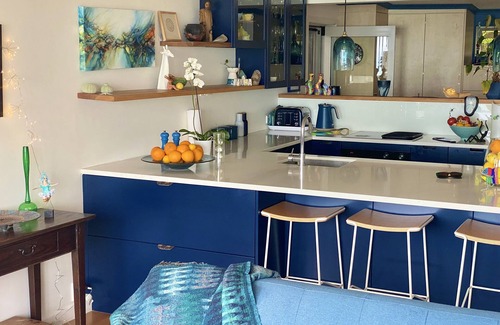 Pouawa House | Artist Magical Hideaway on Makorori Beach. Awesome views and sunsets.