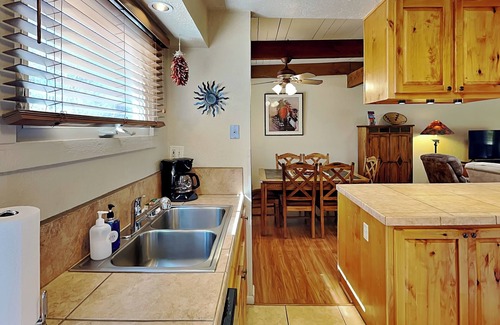 Downtown Santa Fe Condo | Artist Road 30 | Fireplace, Pool, Plaza Nearby