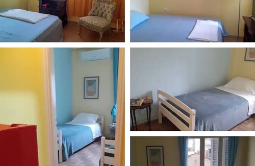 Zavlani Apartment | Artistic 3-bedroom apartment with AC-Wifi in lovely Patra, family & pet friendly