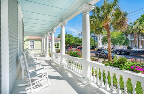 Cannonborough Elliotborough House | Artsy Apartment in Victorian Home with Heated Salt Water Pool