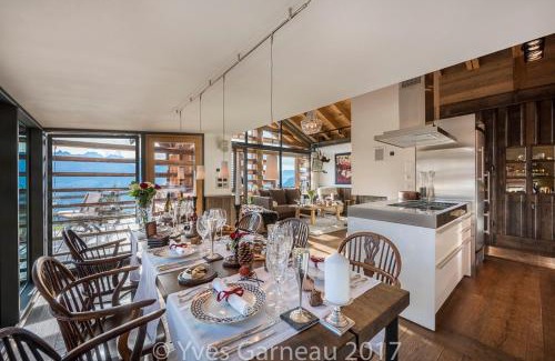 Bagnes Ski Chalet | Artsy Luxurious Ski-In-Out-Chalet
