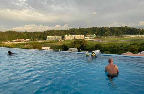 Tanjung Aru Apartment | Aru Cozy Home 2BR With Infinity Pool @ Aru Suites