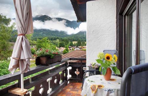 Untergrainau Apartment | Aschaubichl - Wohnung Enzian