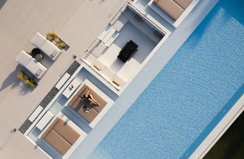 Skaleta Villa | Asea Villa, Spectacular right-on-the-beach Retreat