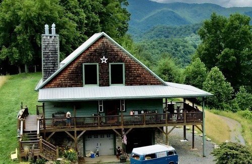 Burnsville House | Asheville Area-33 Acre-Mountain Top Home