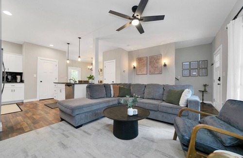 Fletcher House | Asheville Area Retreat - Cozy,Hot Tub,Firepit,3BR