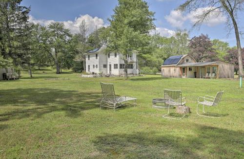 Ashley Falls House | Ashley Falls Home with Fire Pit Hike and Ski!