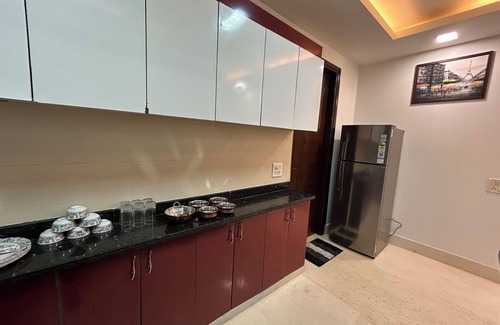 Lajpat Nagar Apartment | Ashoka Homes-Stylish-2 BHK apartment in lajpat nagar New Delhi with AC, WiFi