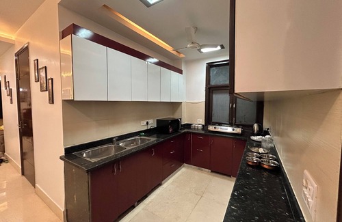 Lajpat Nagar Apartment | Ashoka Homes-Stylish-2 BHK apartment in lajpat nagar New Delhi with AC, WiFi