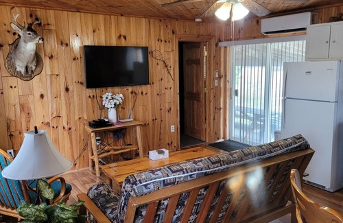 Thompsonville Cabin | Aspen Cottage 2BR 2BA only 1 mile to Crystal Mtn