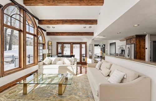 Aspen House | Aspen Paradise! Relax & entertain indoors and outdoors in comfort and serenity.