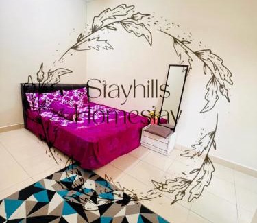 Bukit Beruntung House | Astana Townhouse Homestay BukitBeruntung livingroom AirCond