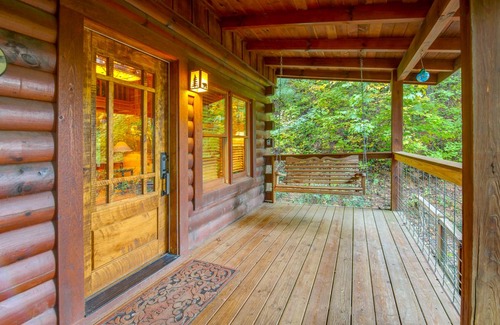 Gatlinburg - Pigeon Forge House | At Last: Shagbark Cabin with Hot Tub, Arcade Games, and More!